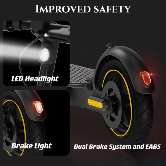MAX - 65KM Range - Air/Solid 10'' Tire - SUOTU