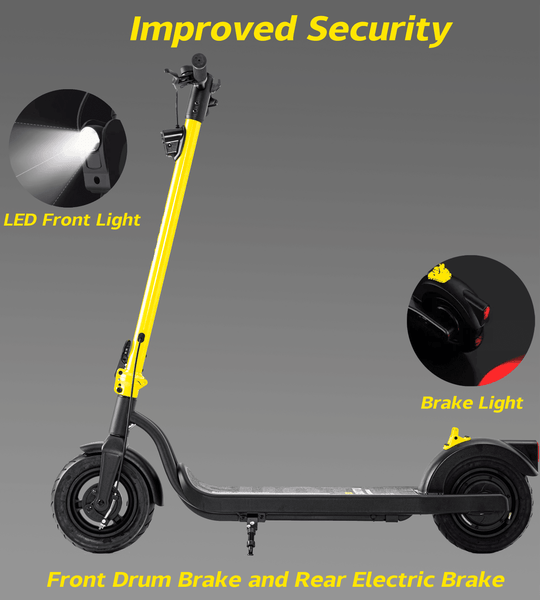 ST E500 Electric Scooter 10inch Tires - SUOTU
